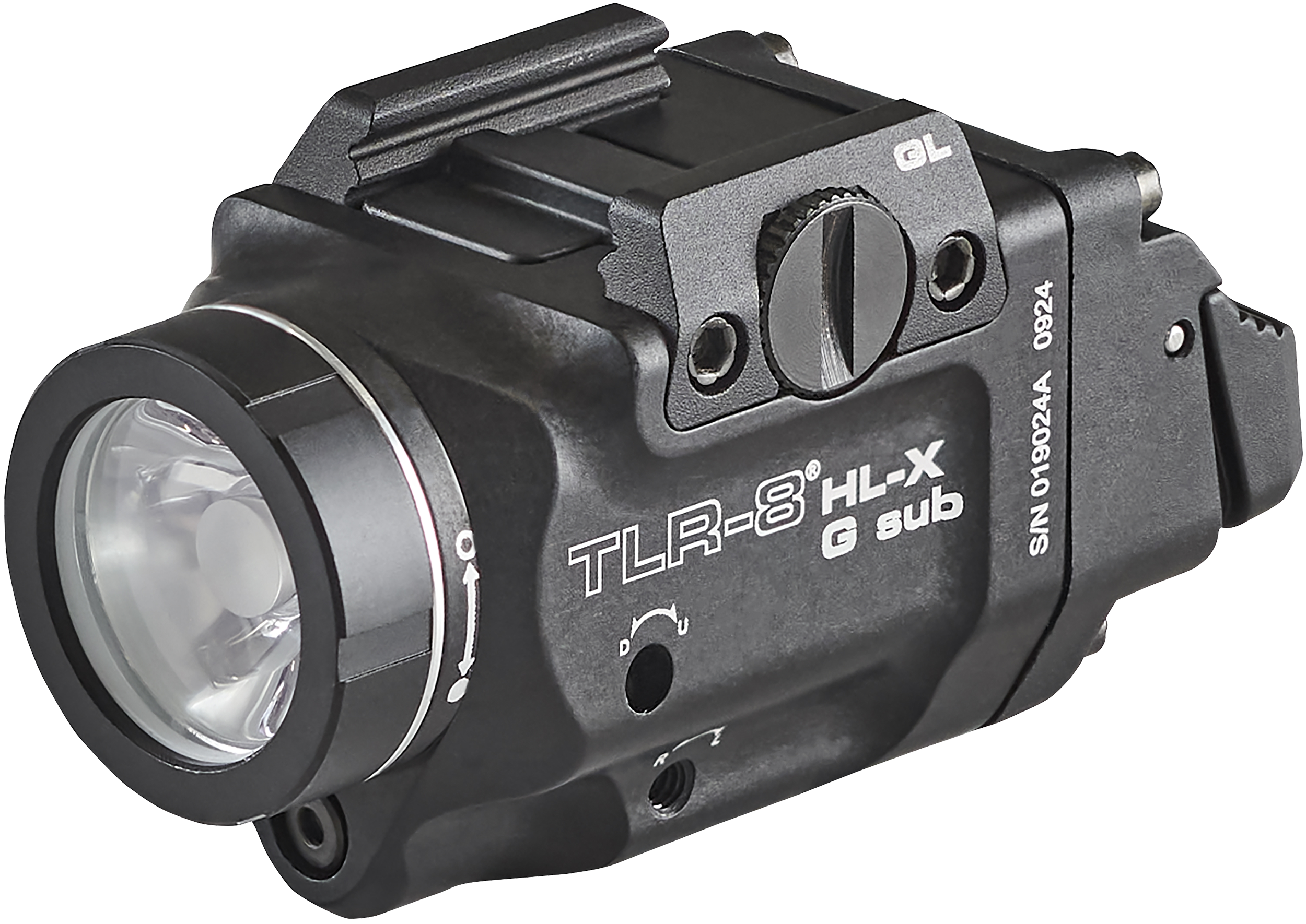 Streamlight 69476 TLR-8  Black Aluminum Glock 43x/48 1,000 Lumens Green Laser