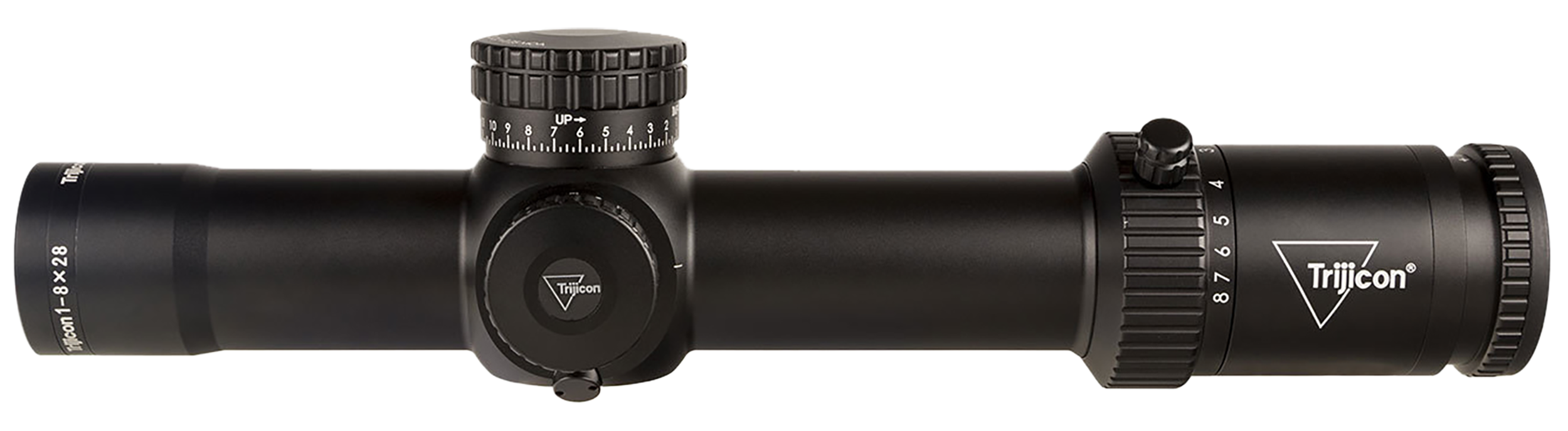Trijicon 2900031 Credo HX  Satin Black 1-8x28mm 34mm Tube LED Illuminated Red/Green MOA Segmented Circle Reticle