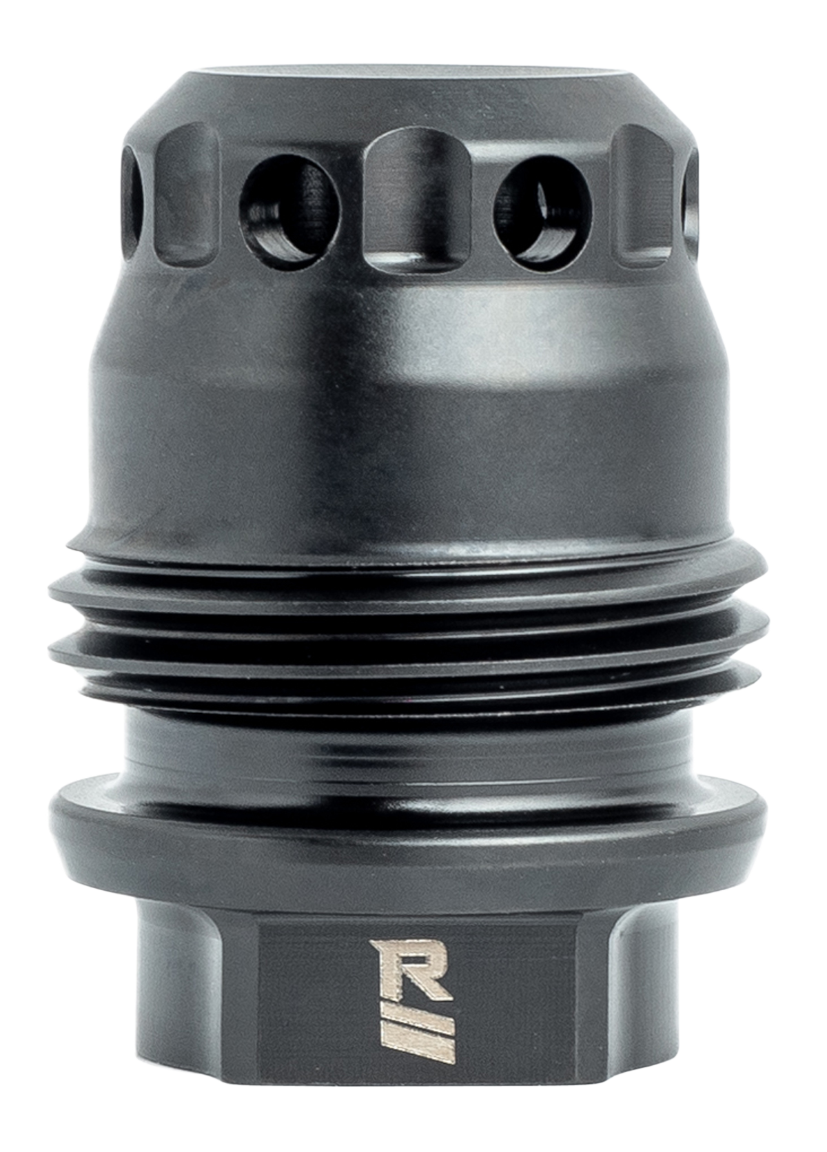 Rugged Suppressor MB012 M2 Brake  Black with 5/8"-24 tpi Threads & 1.30" OAL for Radiant762, Surge762, Razor762 & Micro30 Suppressors