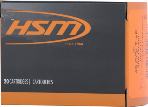 HSM 45 LC+P 300GR XTP HOLLOW POINT 20RD 20BX/CS