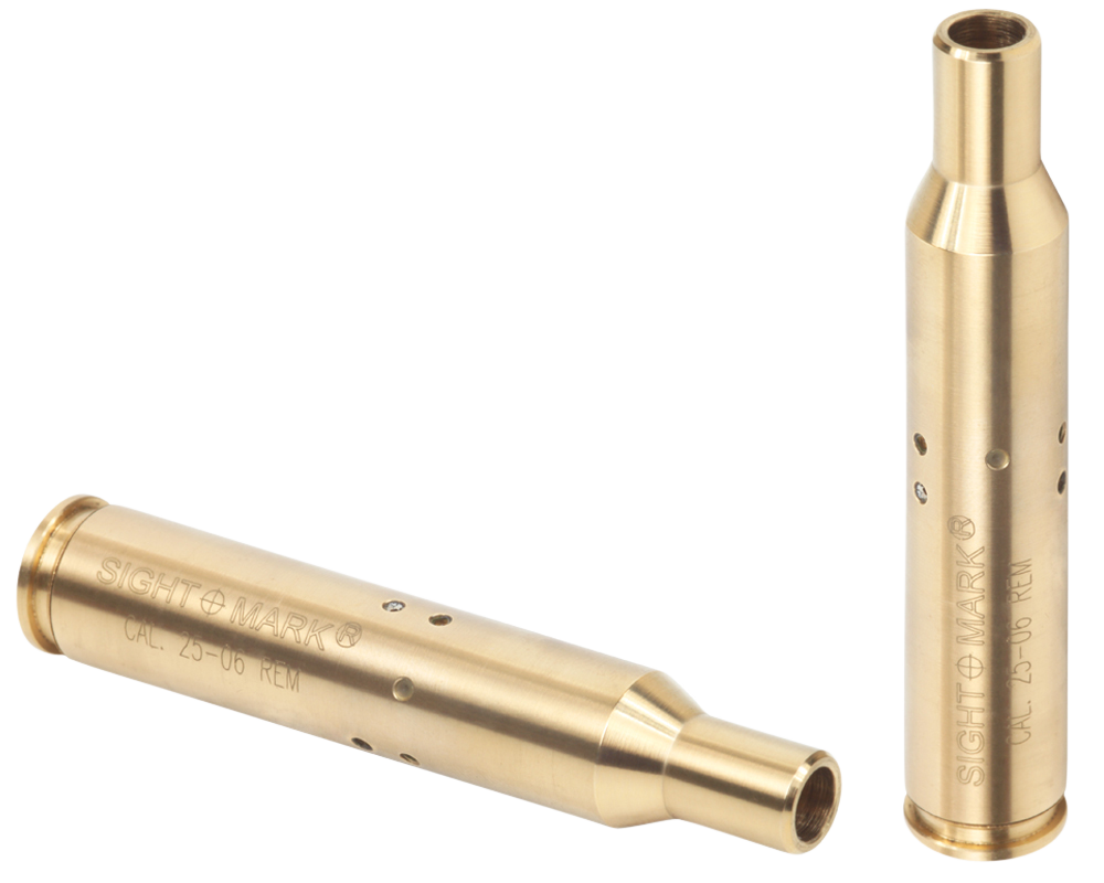 Sightmark SM39003 Boresight  Red Laser for 30-06 Springfield, 270 Cal, 25-06 Rem Brass Includes Battery Pack & Carrying Case