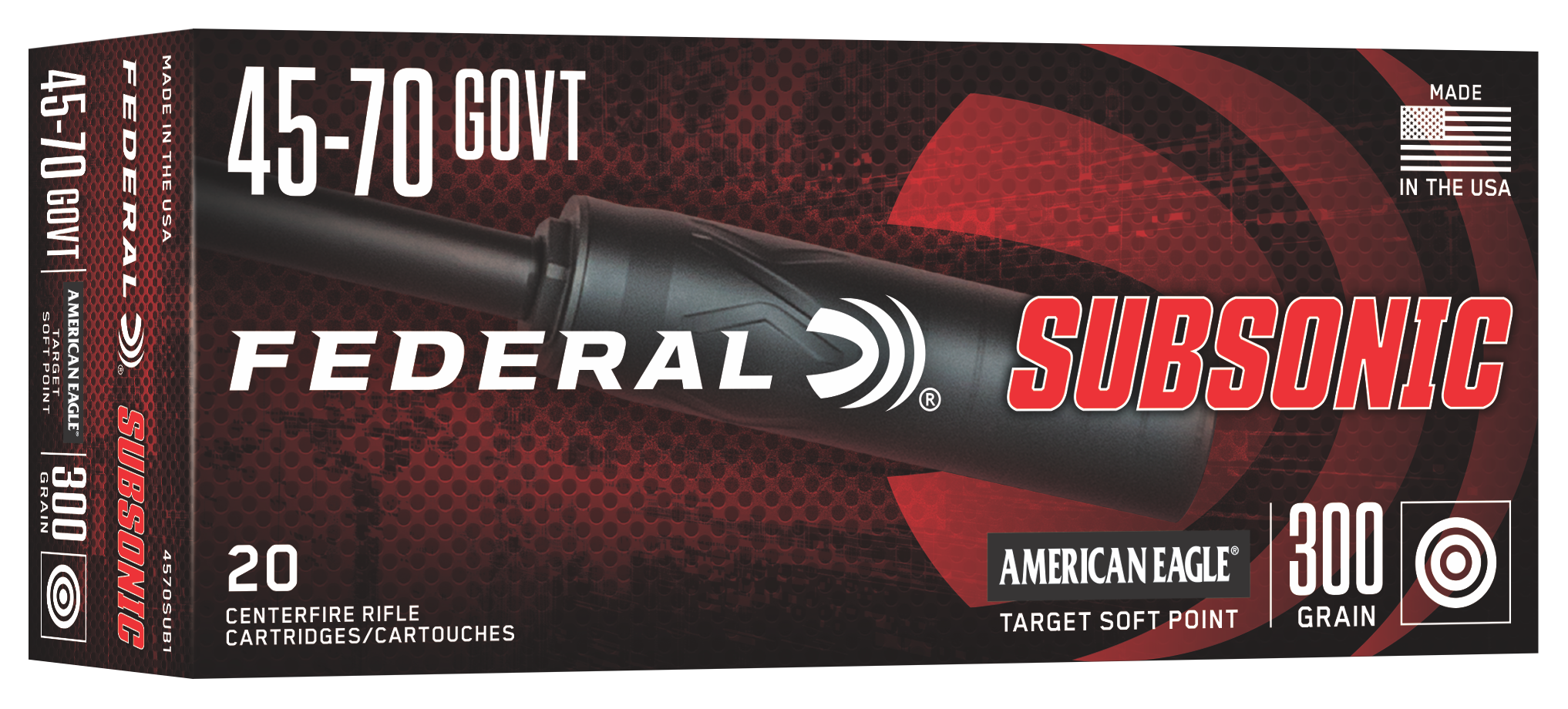 FED 4570SUB1 4570 300GR TSP SUBSONIC 20/10