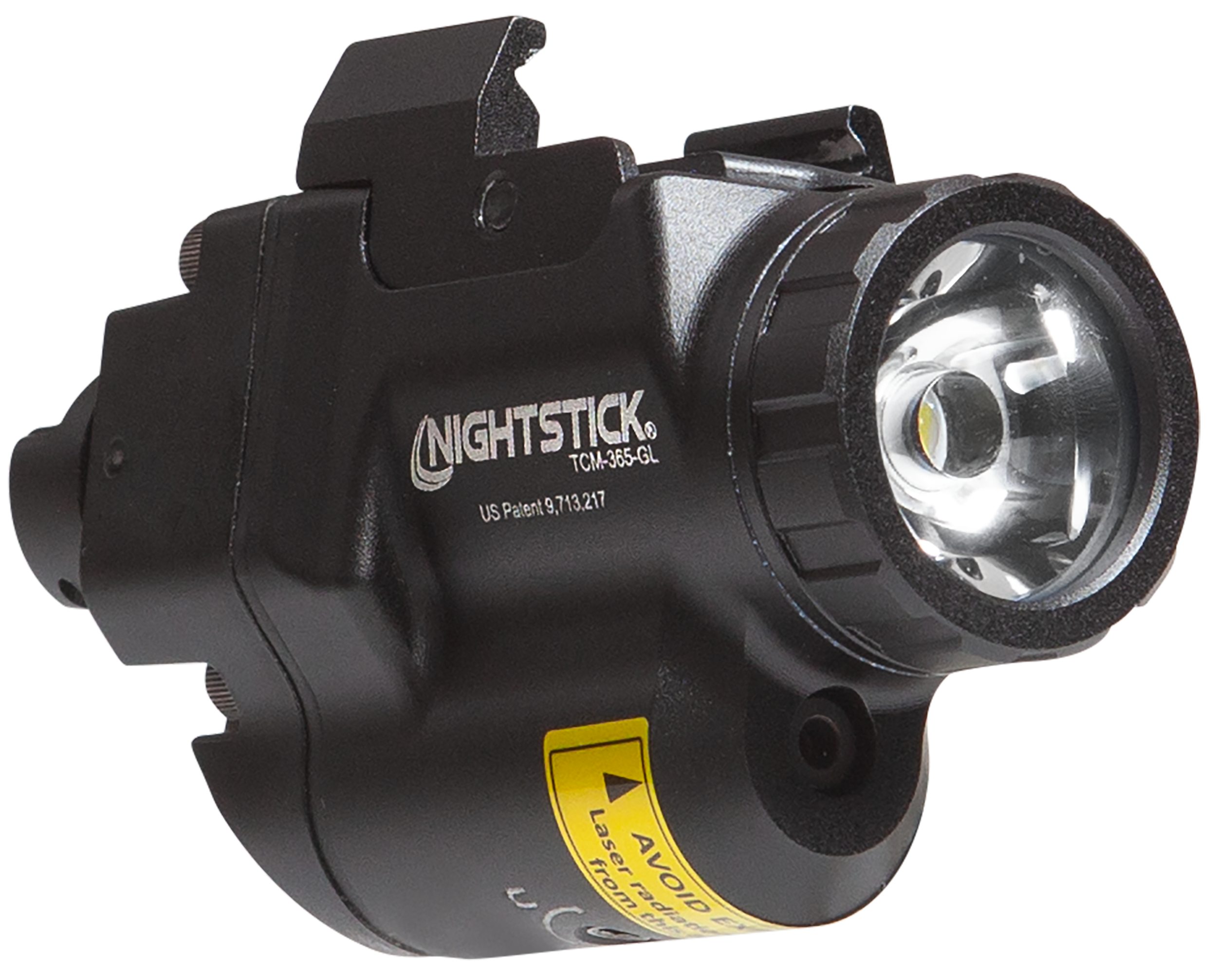 Nightstick TCM365GL Subcompact Weapon Light with Green Laser  Black Anodized 650 Lumens White LED Sig Sauer P365