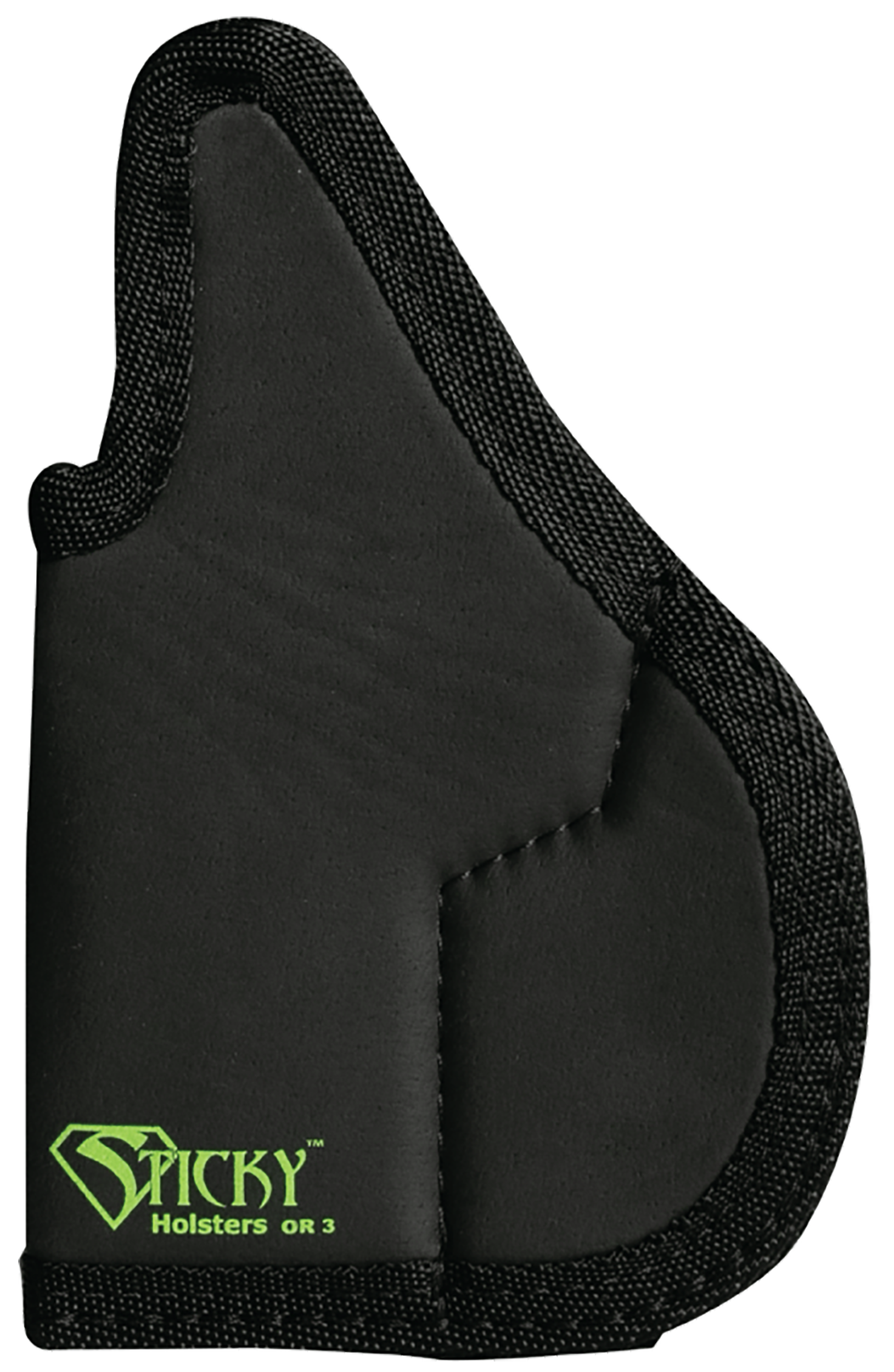 Sticky Holsters OR3 OR-3 Black/Green Latex Free Rubber Fits Sig P365XL Ambidextrous