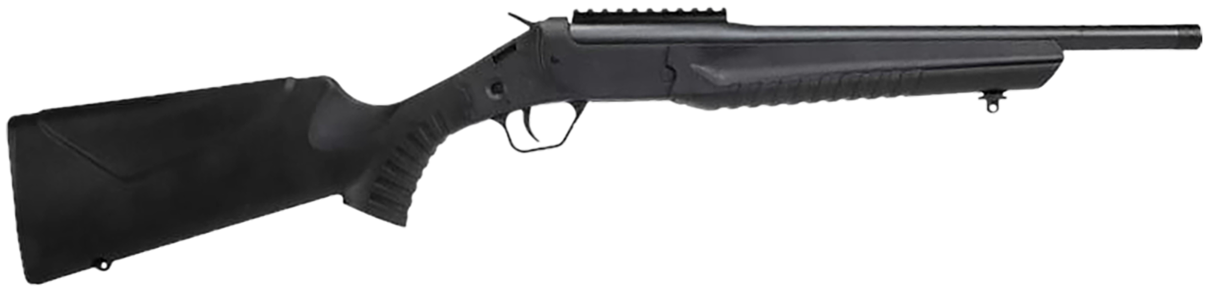 Rossi LWC0556BK LWC 5.56x45mm 1rd 16.50" Black Oxide Threaded Barrel, Black Picatinny Rail Steel Receiver, Black Fixed Synthetic Stock