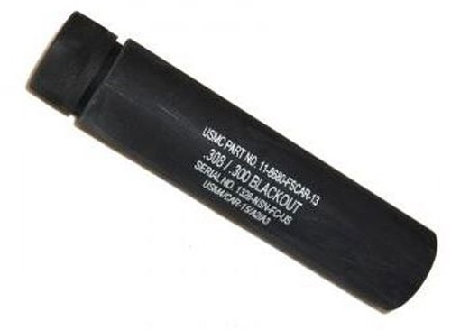 GUNTEC AR308 FAKE SUPPRESSOR 5.5" 5/8X24 THREADS BLACK