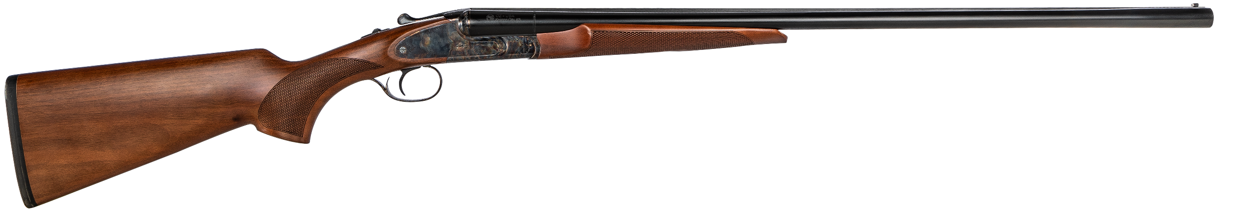 CZ-USA 06403 Sharp-Tail  20 Gauge 3" 2rd 28" Black Hard Chrome Steel Side bY Side Barrel, Color Case Hardened Receiver, Turkish Walnut Wood Fixed Stock,