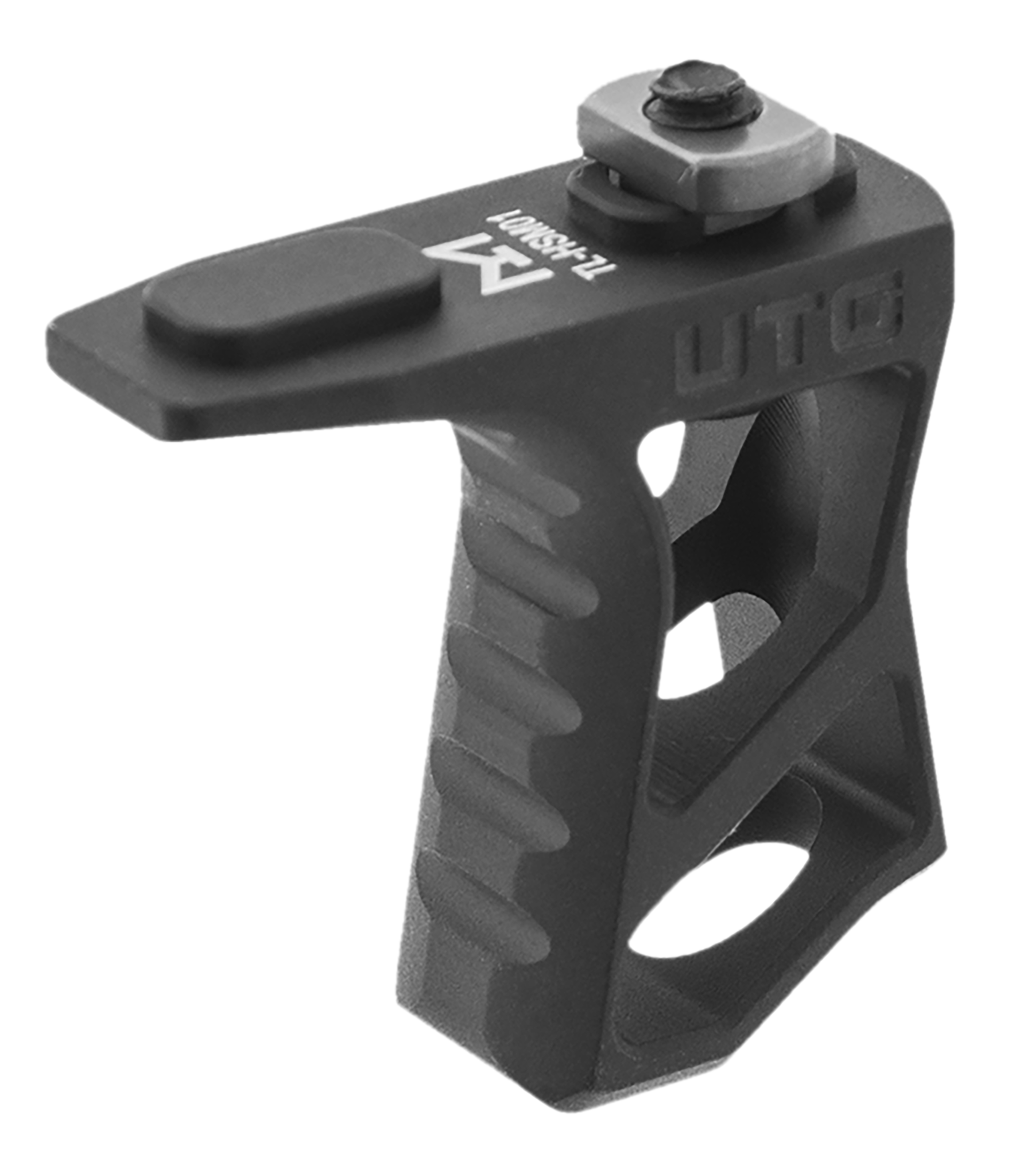 Leapers TLHSM01 Ultra Slim Handstop Black Aluminum