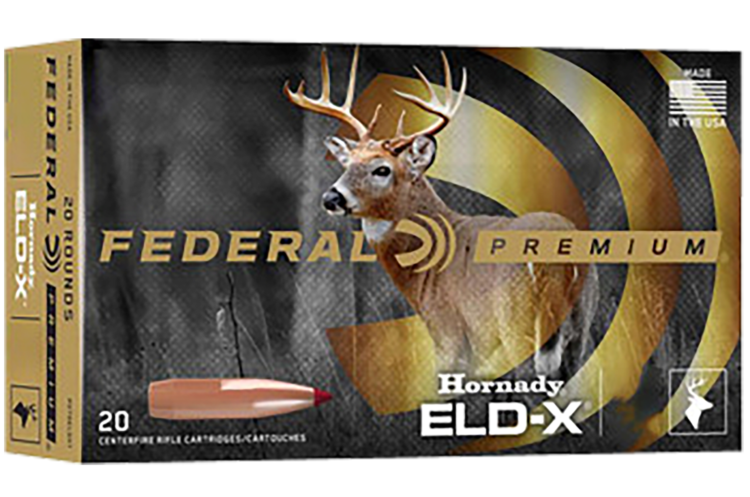 Federal P3006ELDX1 Premium ELD-X 30-06Springfield 178gr 20 Per Box/10 Case