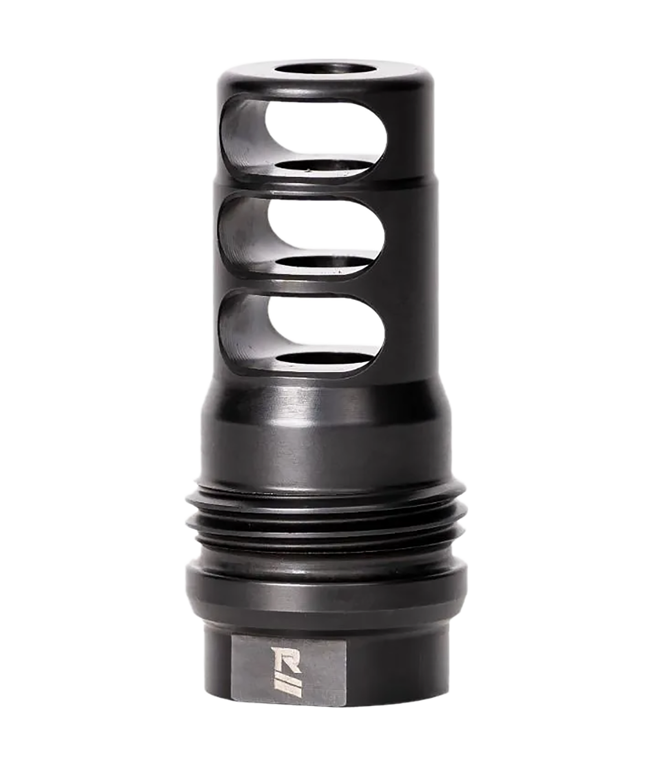 Rugged Suppressor MB001 3 Port Brake  Black with 5/8"-24 tpi Threads & 2.16" OAL for Radiant762, Surge762, Razor762 & Micro30 Suppressors