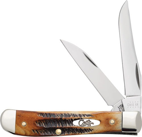 CASE KNIVES 6.5 BONE STAG MINI TRAPPER!!