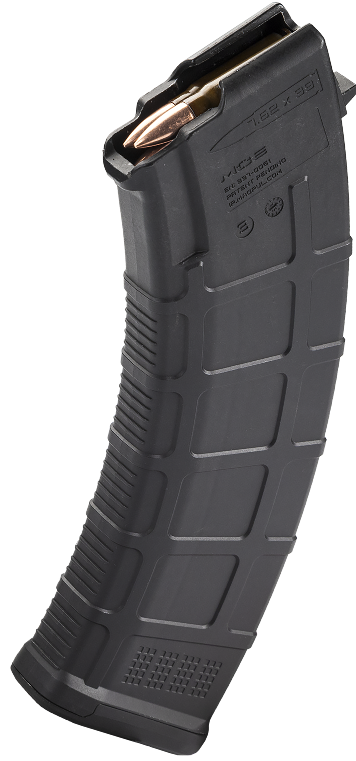 Magpul MAG572BLK PMAG MOE 30rd 7.62x39mm Fits AK-Platform/AKM Black Polymer