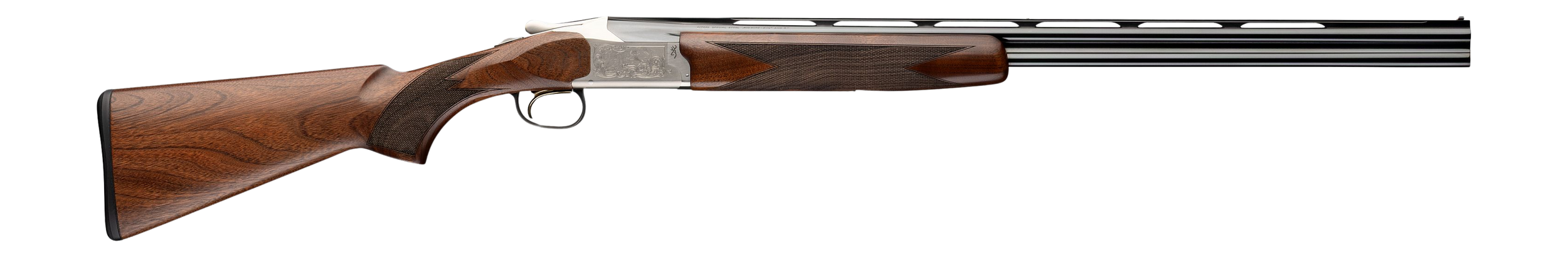 Browning 018346014 Citori 825 Field Full Size 28 Gauge Break Open 3" 2rd 26" Gloss Blued Over/Under Vent Rib Barrel, Silver Nitride Engraved Steel Receiver, Fixed Grade II/III American Walnut Stock