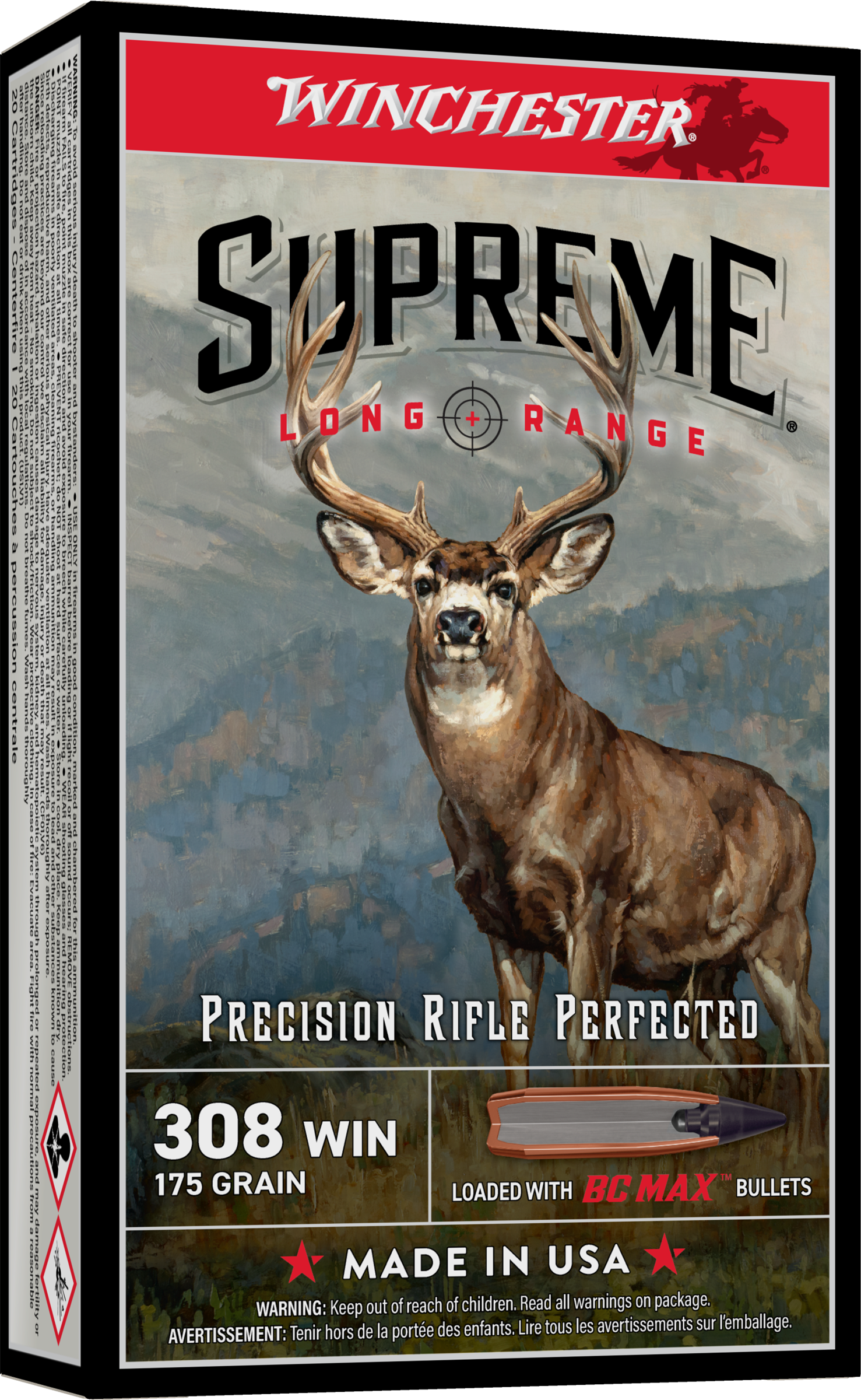 WIN S308BC 308WIN 175GR BC MAX 20/10