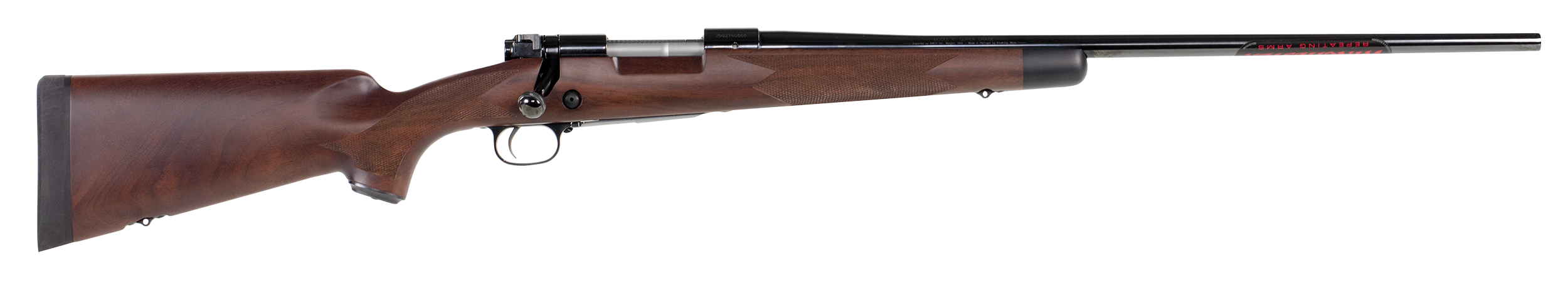 Winchester Repeating Arms 535203264 Model 70 Super Grade 270 WSM Caliber with 3+1 Capacity, 24" Barrel, High Polished Blued Metal Finish & Satin Fancy Walnut Stock Right Hand (Full Size)