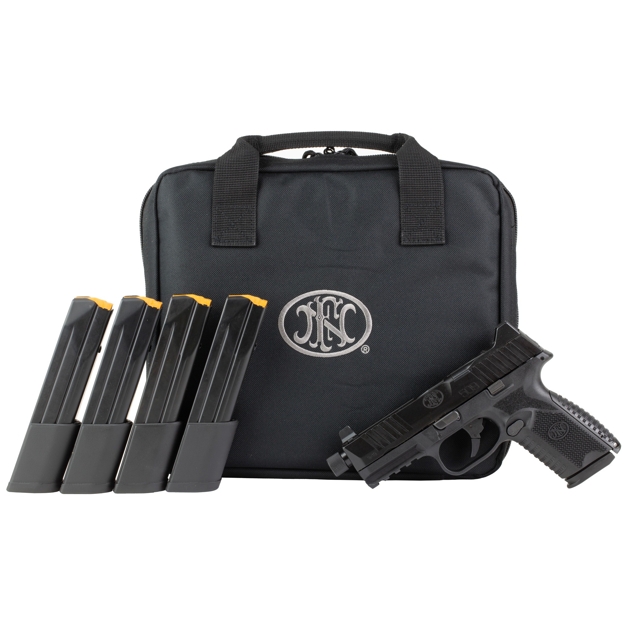 FN 509M T 9MM 4.5" 24RD BLK 5 MAGS