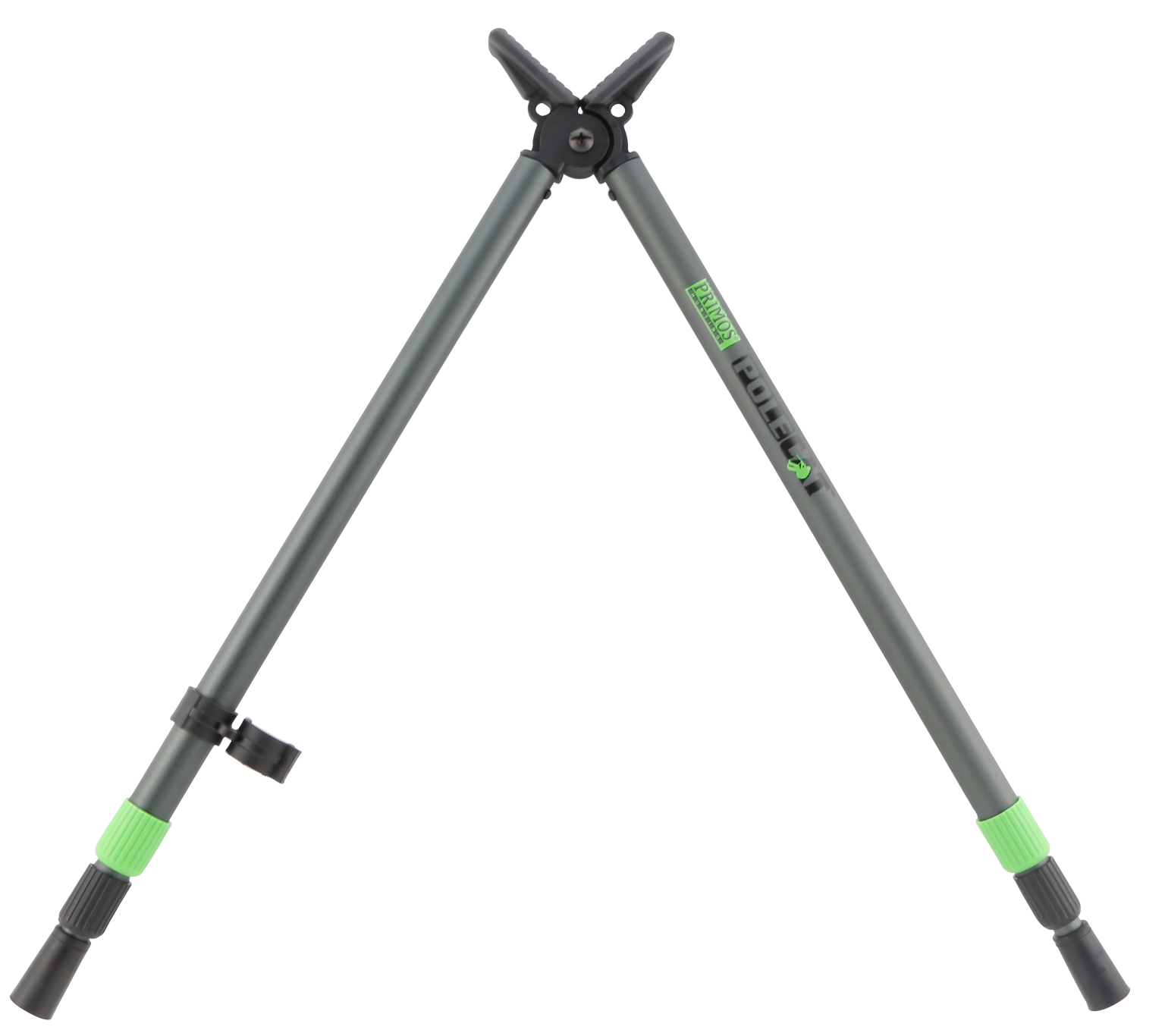 Primos 65482 Pole Cat  Shooting Stick, Short, Black Aluminum, 16-38"