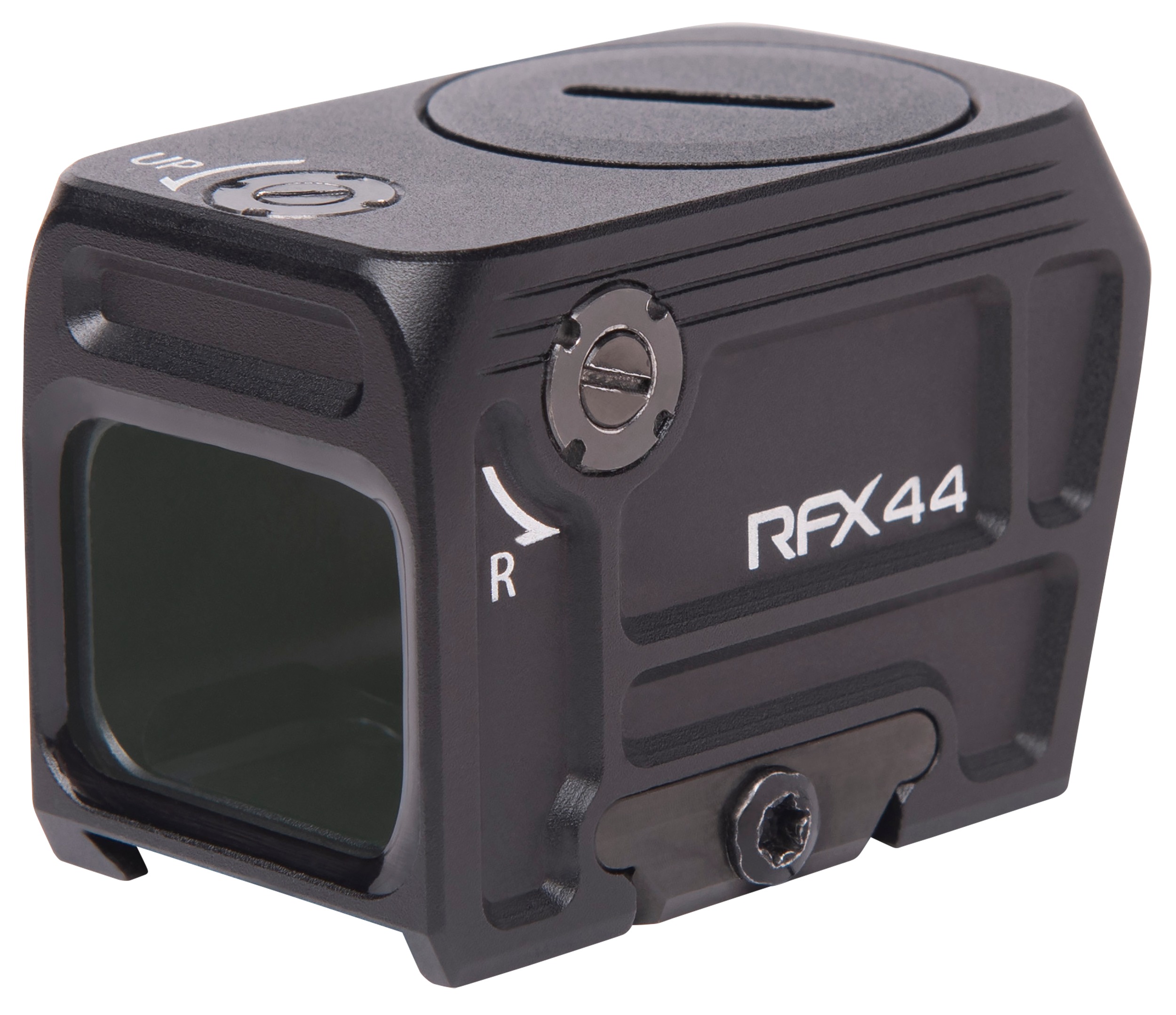 Viridian 9810108 RFX44 Black Anodized 1 x 21 mm x 16.5 mm 5 MOA Green Dot ACRO/Docter/Fast Fire/Venom Footprint