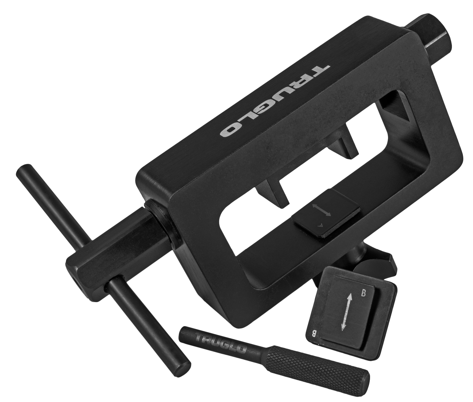 TruGlo TG970GR Sight Tool Rear/Front Steel Black Compatible w/Glock