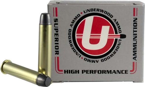UNDERWOOD 45-70 GOV +P 430GR LEAD FLAT NOSE 20RD 10BX/CS