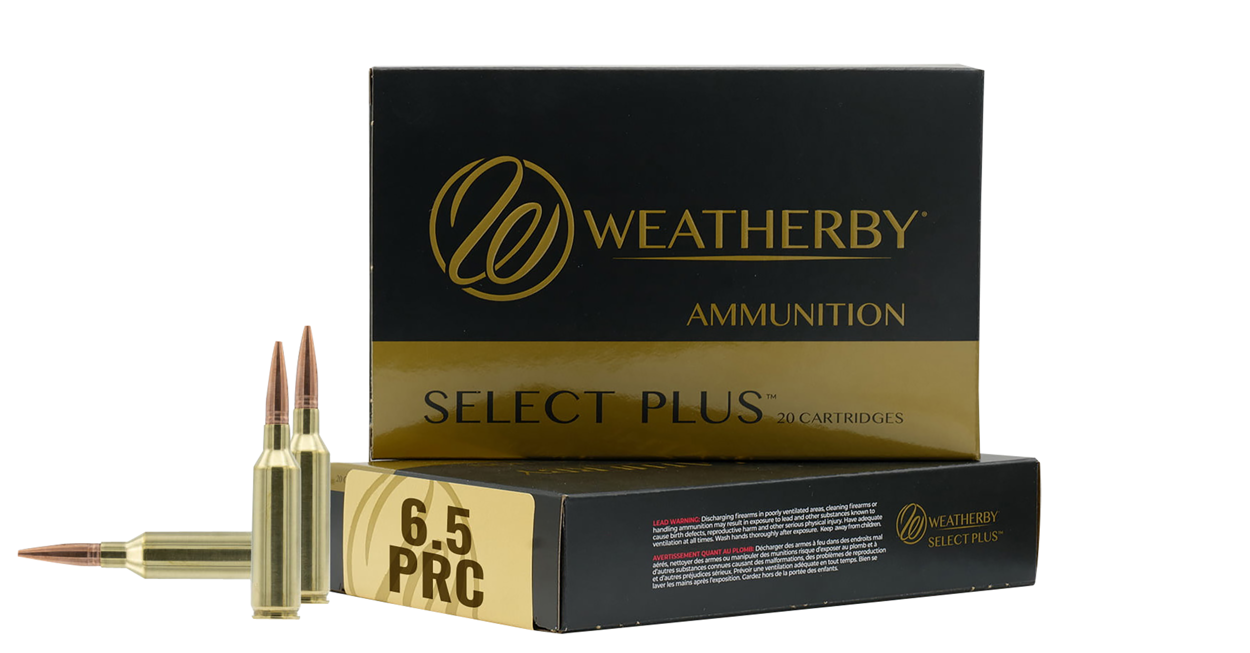 Weatherby M65PRC124HCB Select Plus 6.5PRC 124gr Hammer Custom 20 Per Box/10 Case