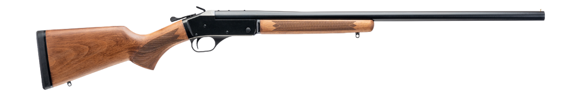 JTS Shotgun J020SSAW028 Lonestrike Full Size 20 Gauge Break Open 3" 1rd 28" Blued Steel Single Shot Barrel, Blued Steel Drilled & Tapped Receiver, Fixed Hardwood Stock, Rem Choke