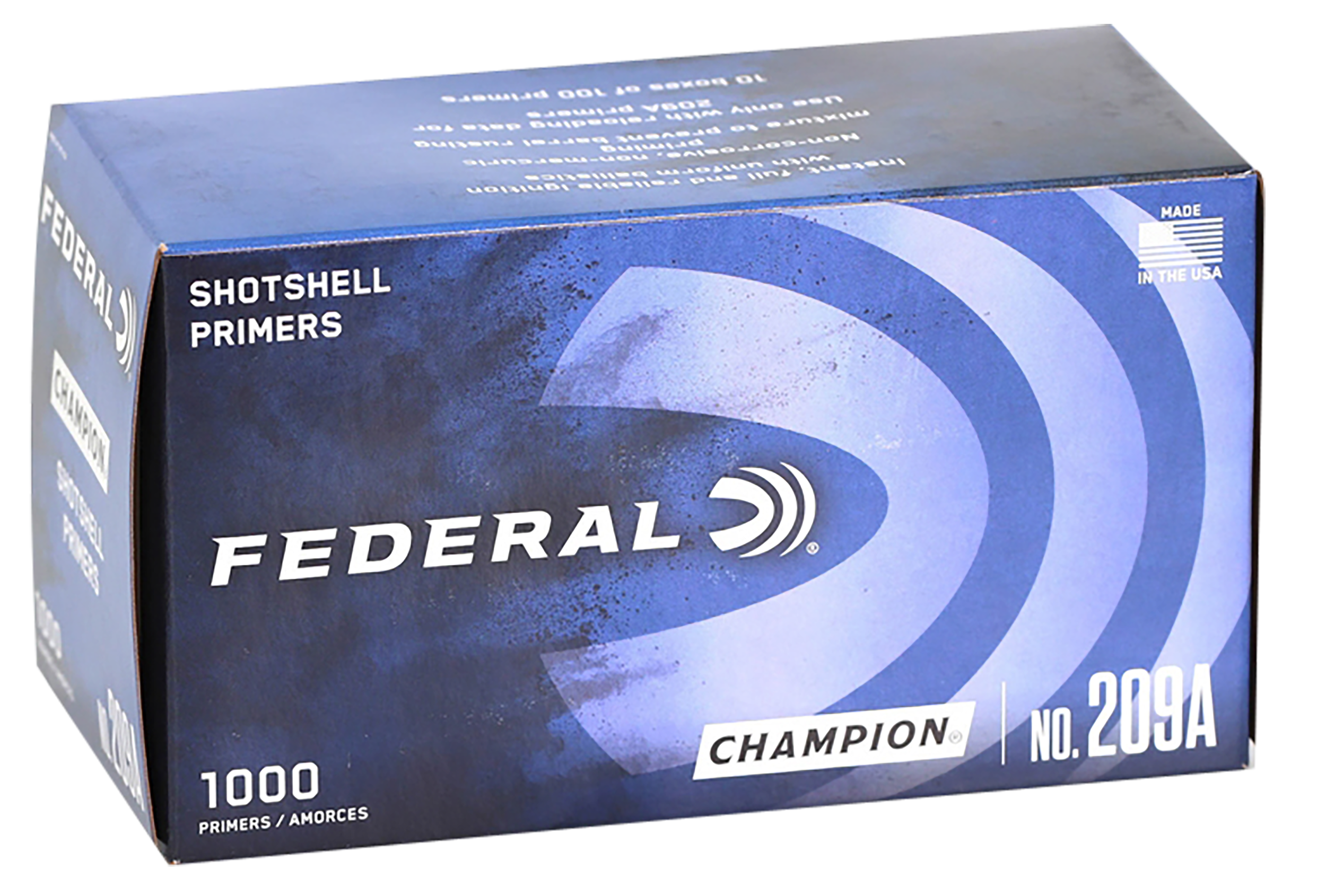 Federal 209A Champion Shotshell All Gauge Shotgun 1000 Per Box/5 Case
