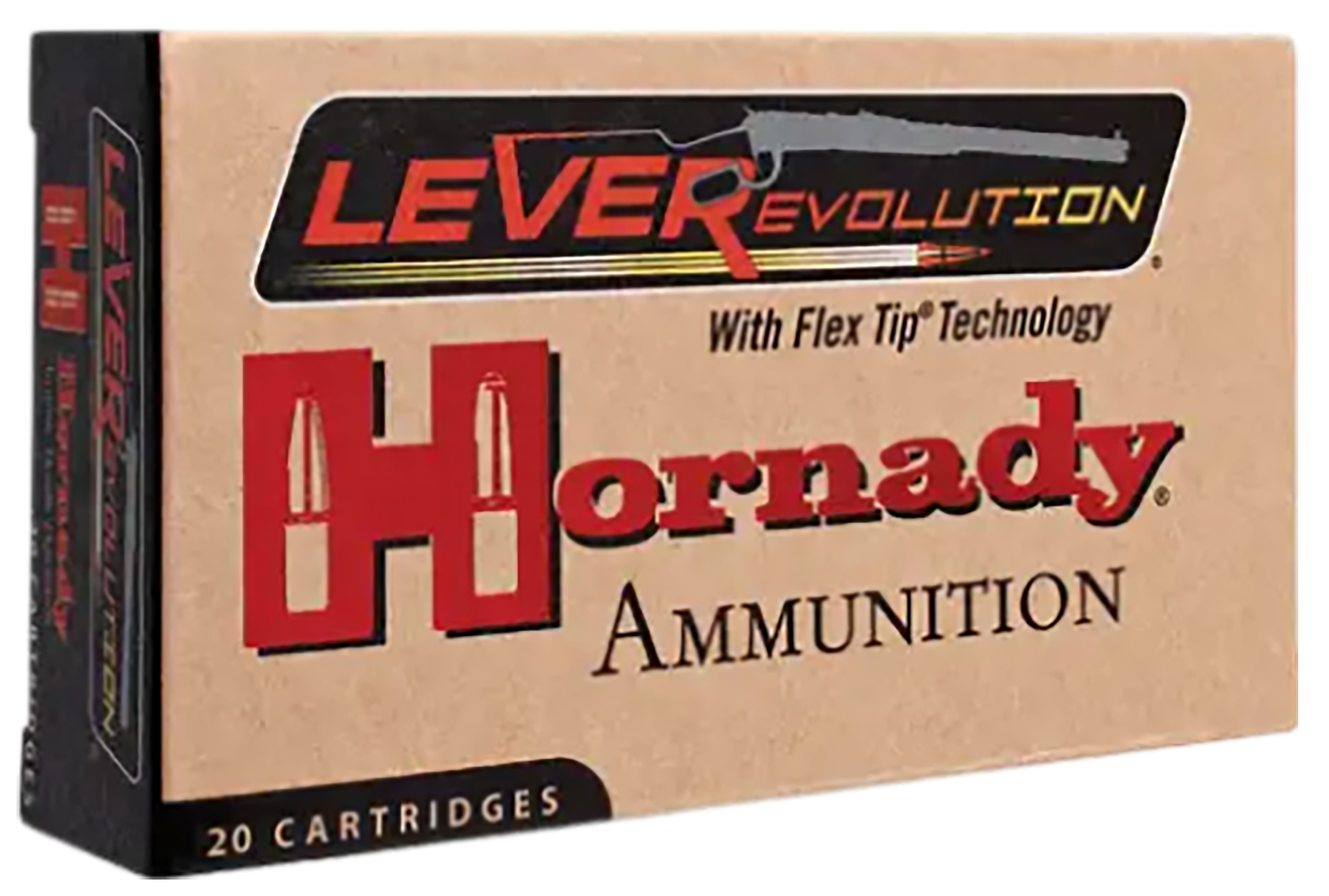 Hornady 82741 LEVERevolution 45-70Gov 250gr MonoFlex 20 Per Box/10 Case