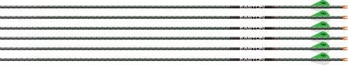 EASTON ARROW 5MM FMJ MAX 300 2" BLAZER HALF-OUT 6PK