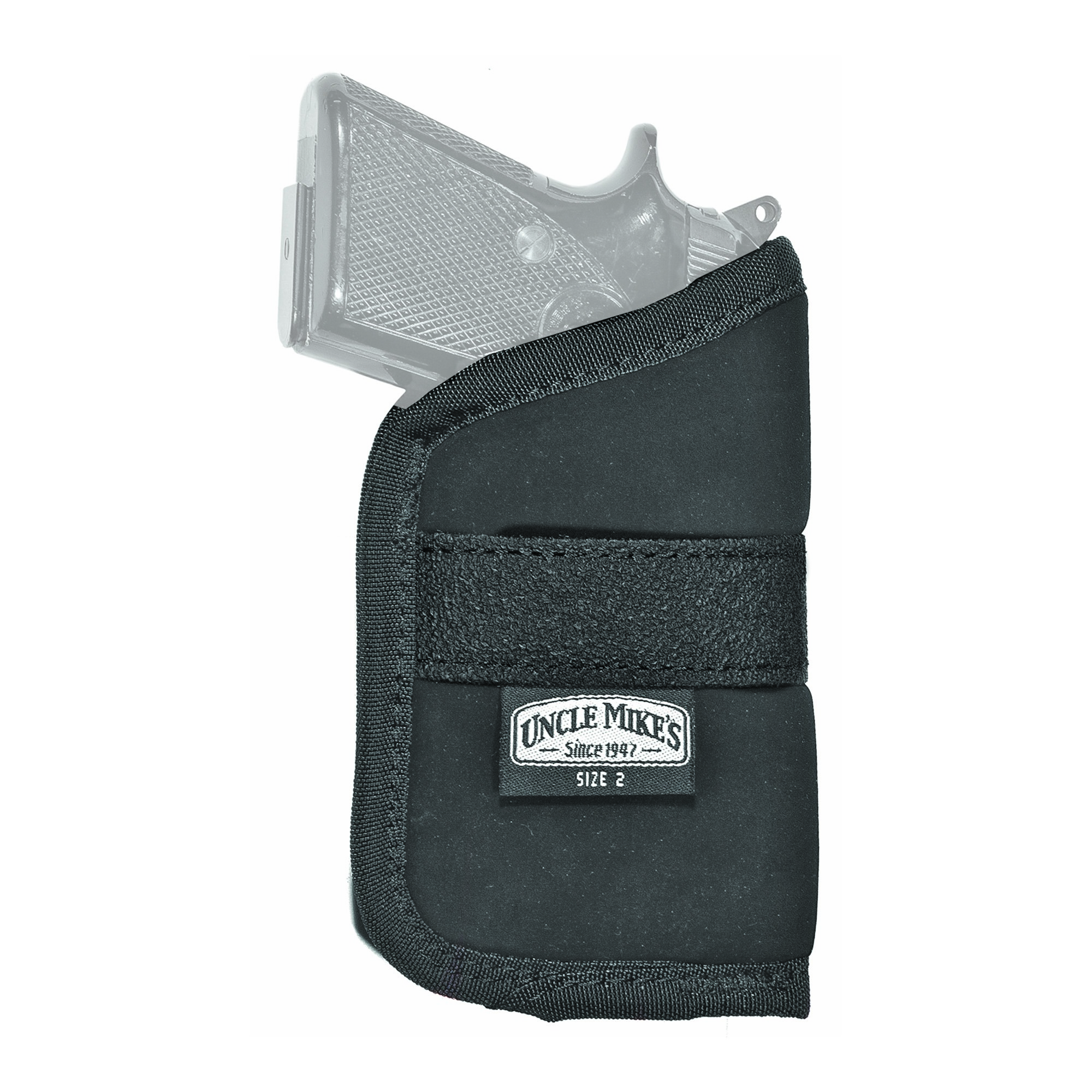 U/M INSIDE POCKET HLSTR SZ 2 BLK AMB