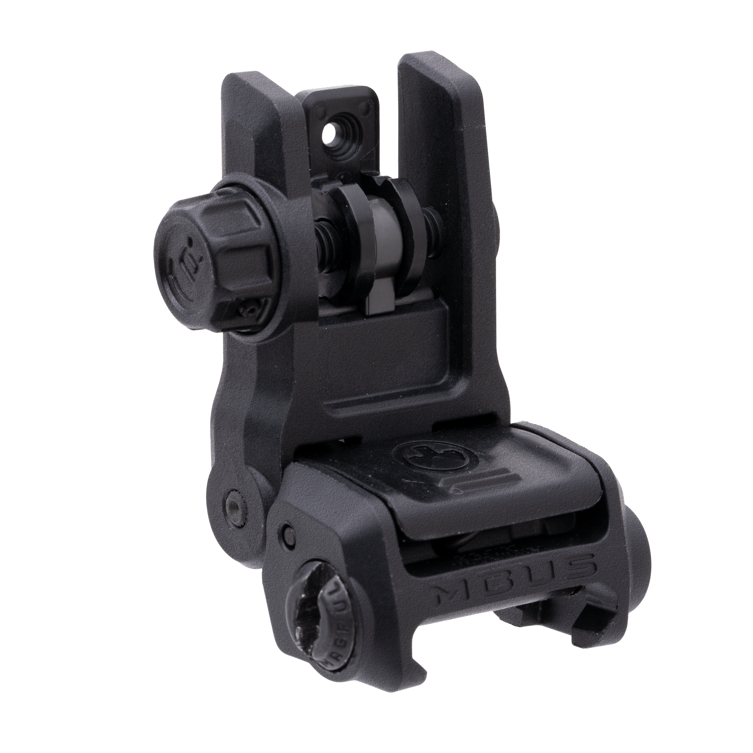Magpul MAG1167-BLK MBUS 3 Sight Rear Black Flip Up for AR-10/AR-15/M4/M16/M110/SR-25