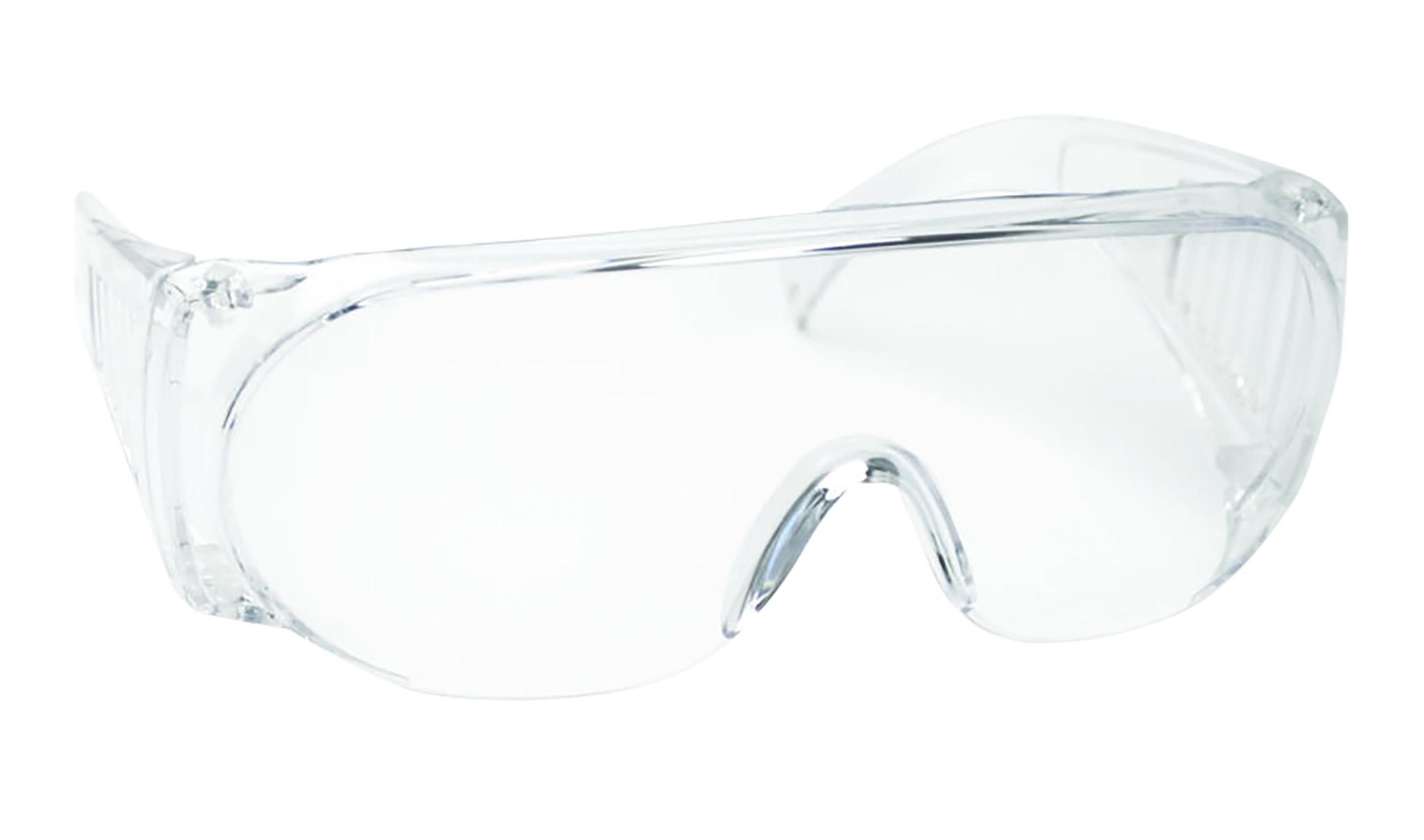 Walker's GWPFCSGLCLR Sport Glasses Full Coverage Adult Clear Lens Polycarbonate Clear Frame
