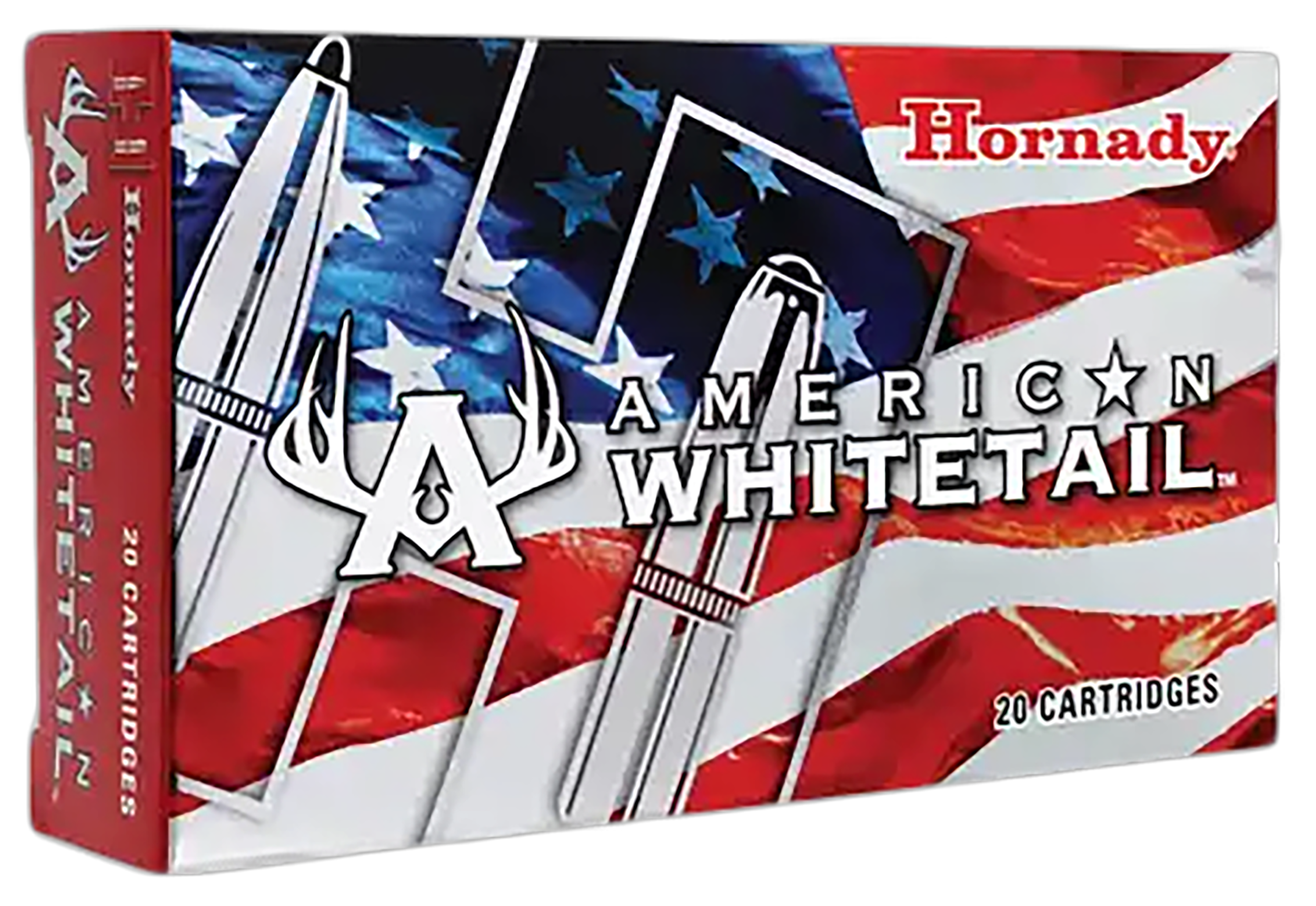 Hornady 80590 American Whitetail  7mmRemMag 154gr InterLock Spire Point 20 Per Box/10 Case