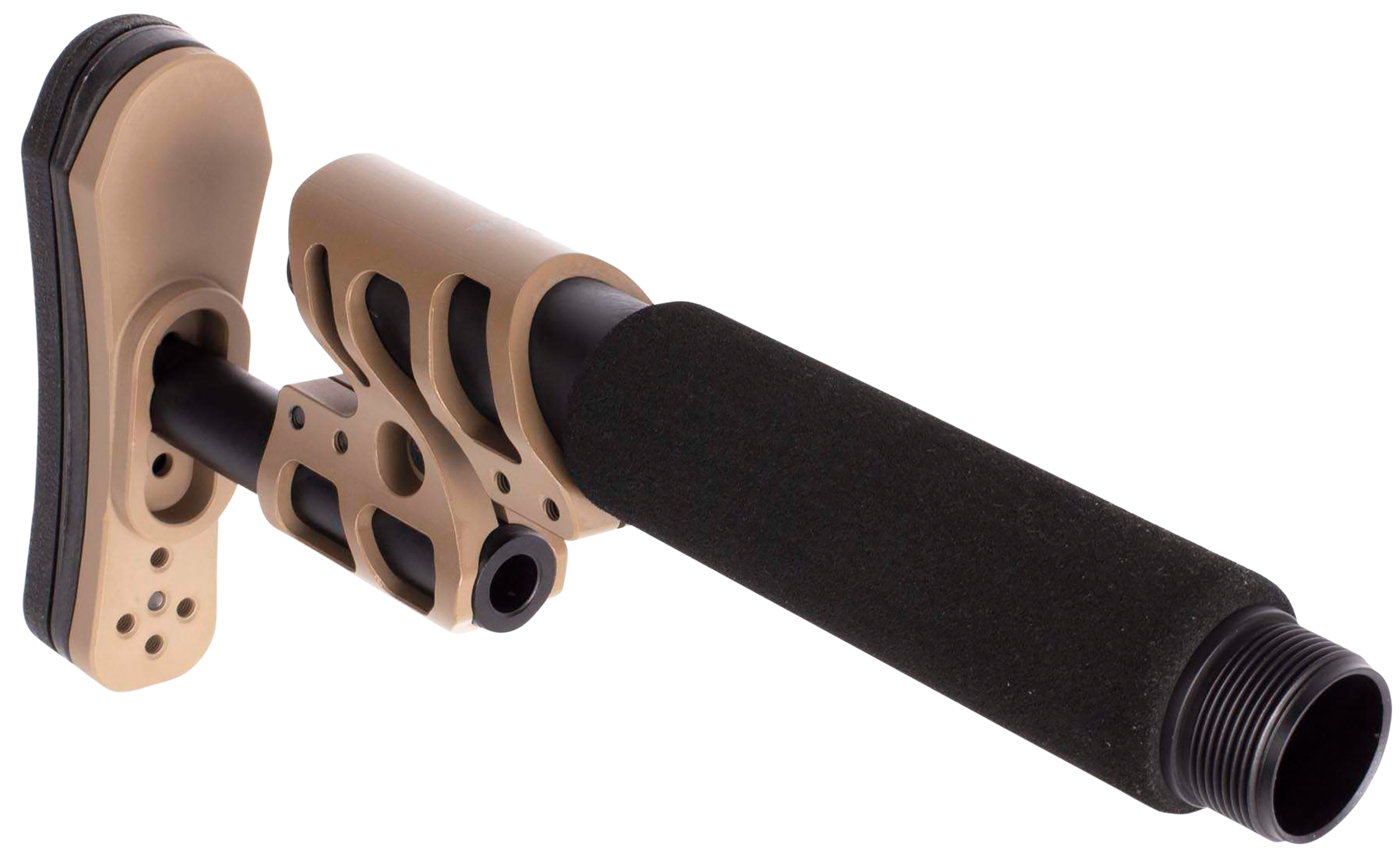 Odin Works OSZULUKITFDE Zulu 2.0 Adjustable Stock Kit Flat Dark Earth Aluminum