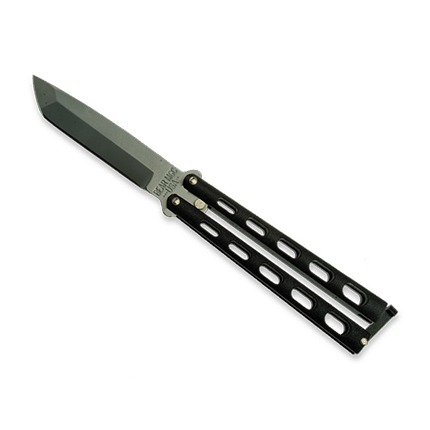 BEAR & SONS 5" ARMOUR PIERCING BLK BUTTERFLY