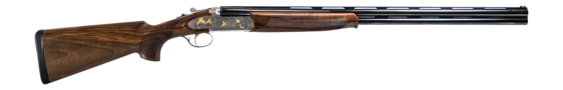 Fierce Firearms FUD20GA28 Upland Deluxe 20 Gauge 2rd 28" Blued Over/Under Barrel, Fixed w/Schnabel Forearm Oiled Turkish Walnut Stock