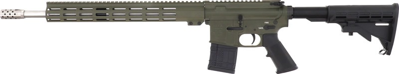 GLFA AR15 450 BUSHMASTER 18" S/S BBL OD GREEN