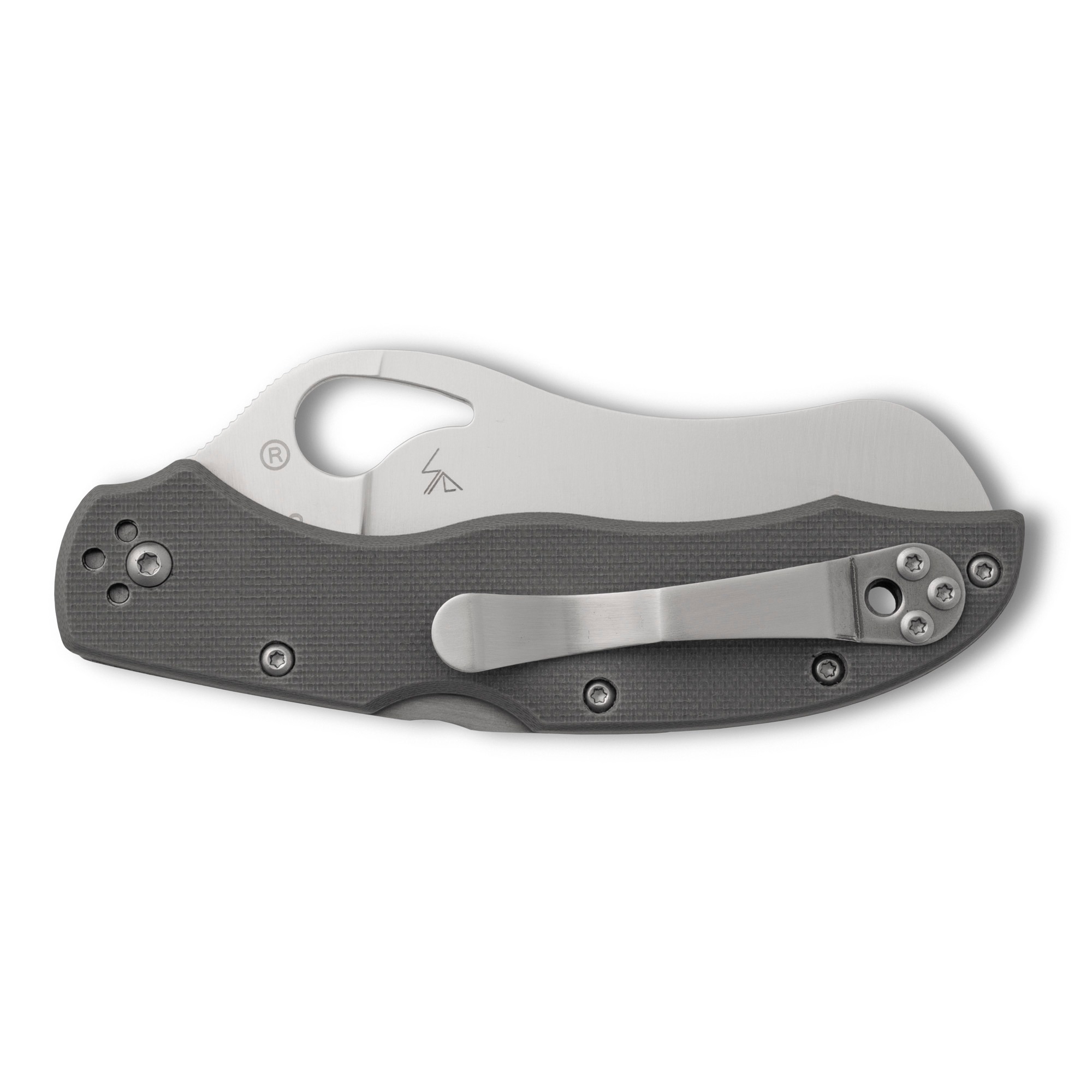 SPYDERCO GOONEY 3.44" GRAY