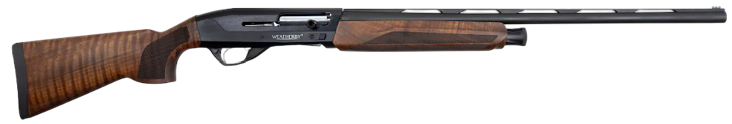 Weatherby EUC22024PGM Element II Upland Compact 20 Gauge Semi-Auto 3" 2+1 24" Black Vent Rib Bore Barrel, Black Receiver, Fixed Walnut Stock
