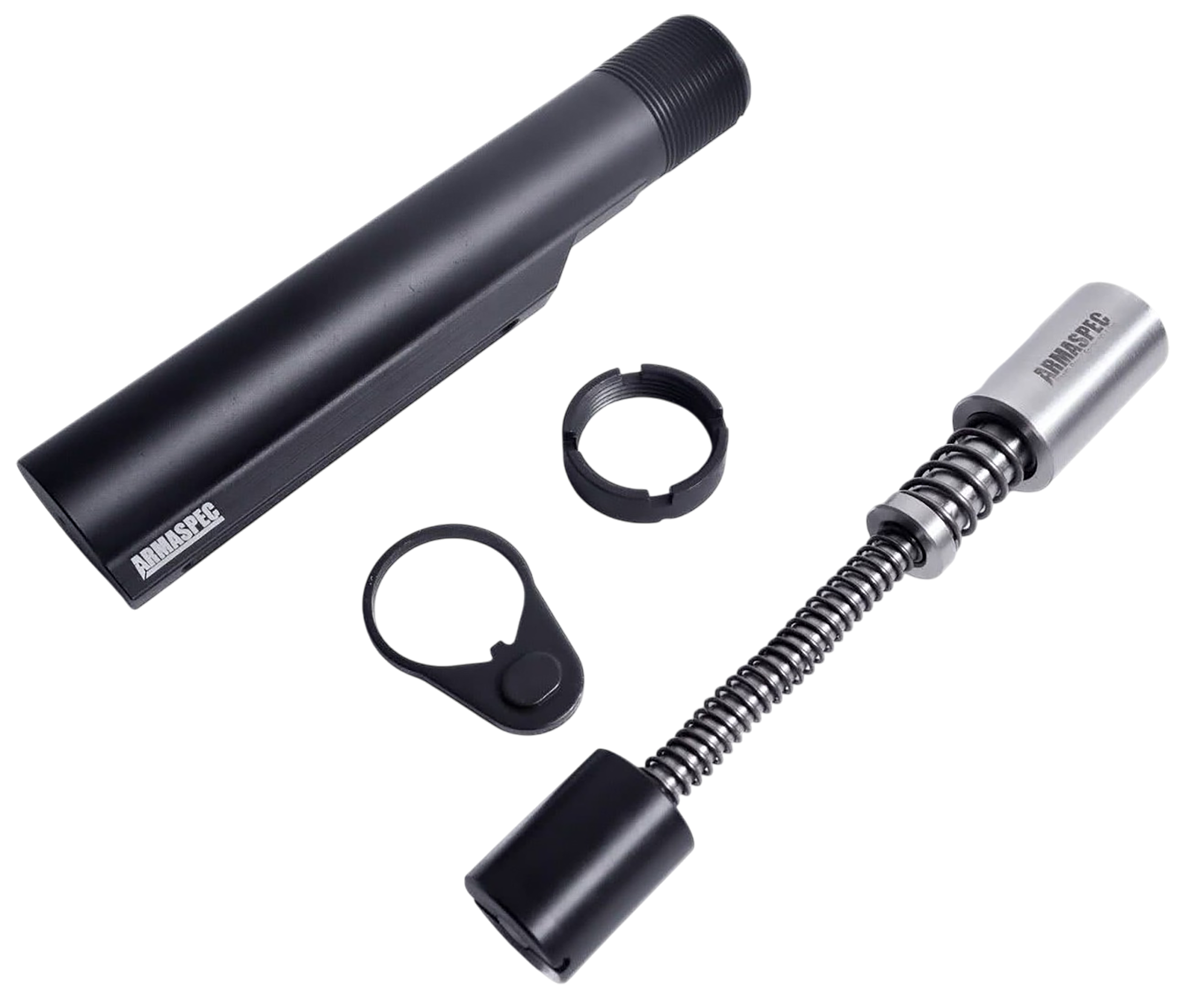 Armaspec ARM263-H2 SRS-H2 Buffer Tube Kit Black AR-15 Gen4