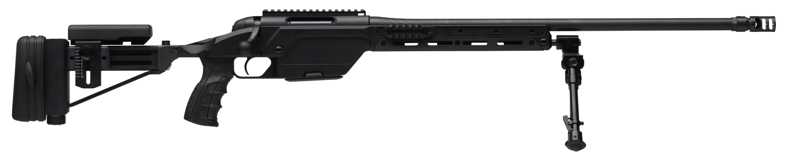 Steyr Arms 605333K SSG 08 308 Win,7.62x51mm NATO 23.60" 10+1 Black Folding Stock W/BiPod