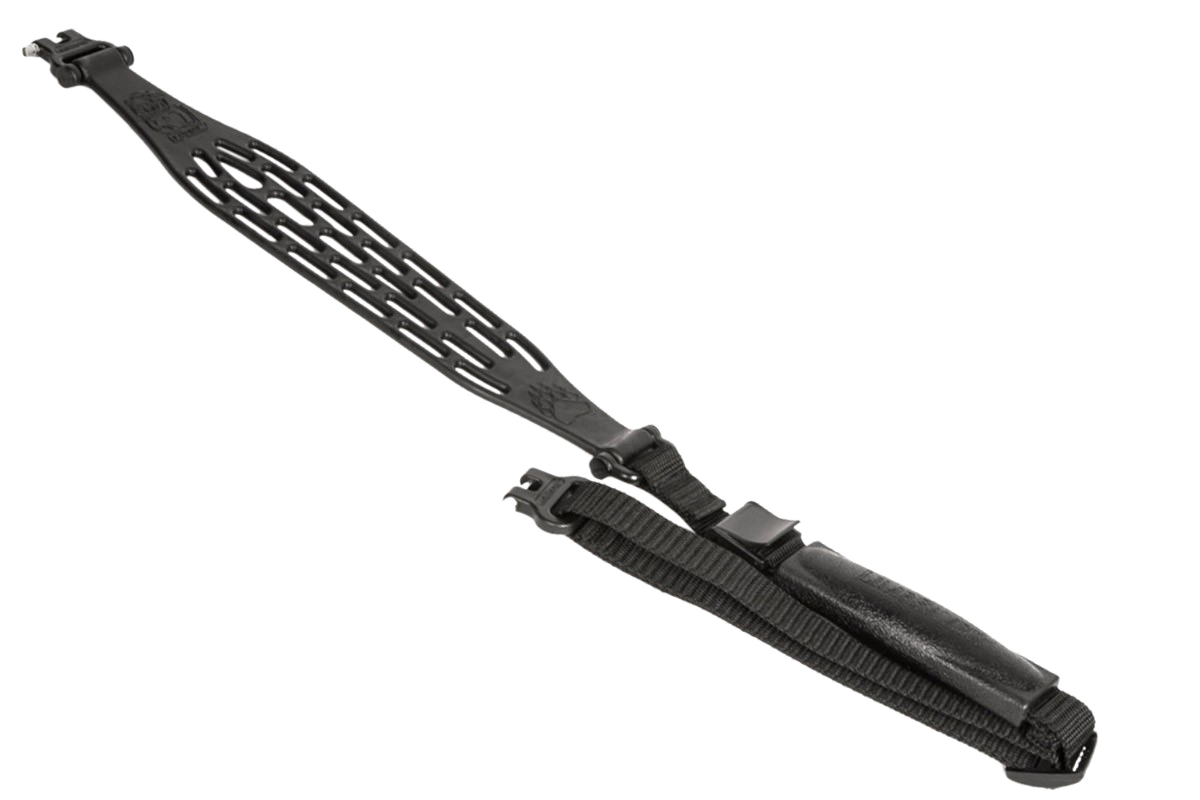 Limbsaver 12190 Kodiak-Air Sling Black NAVCOM Rubber w/ 2" W & Adjustable Design for Rifles