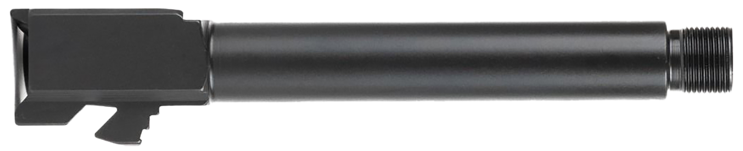 Ballistic Advantage BAPSG175T1Q Premium Series  9mm Luger Fits Glock 17 Gen 5 Fluted Threaded Black QPQ Stainless Steel