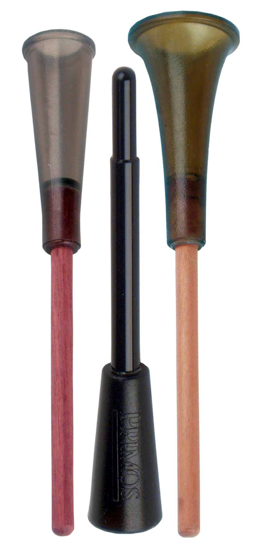 Primos 687 Striker Striker Call Attracts Turkeys Multi Color Wood/Plastic 3 Pack