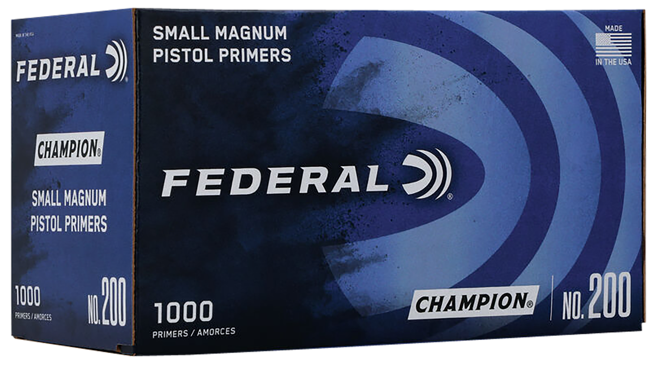 Federal 200 Champion Small Pistol Multi Caliber Handgun 1000 Per Box/5 Case