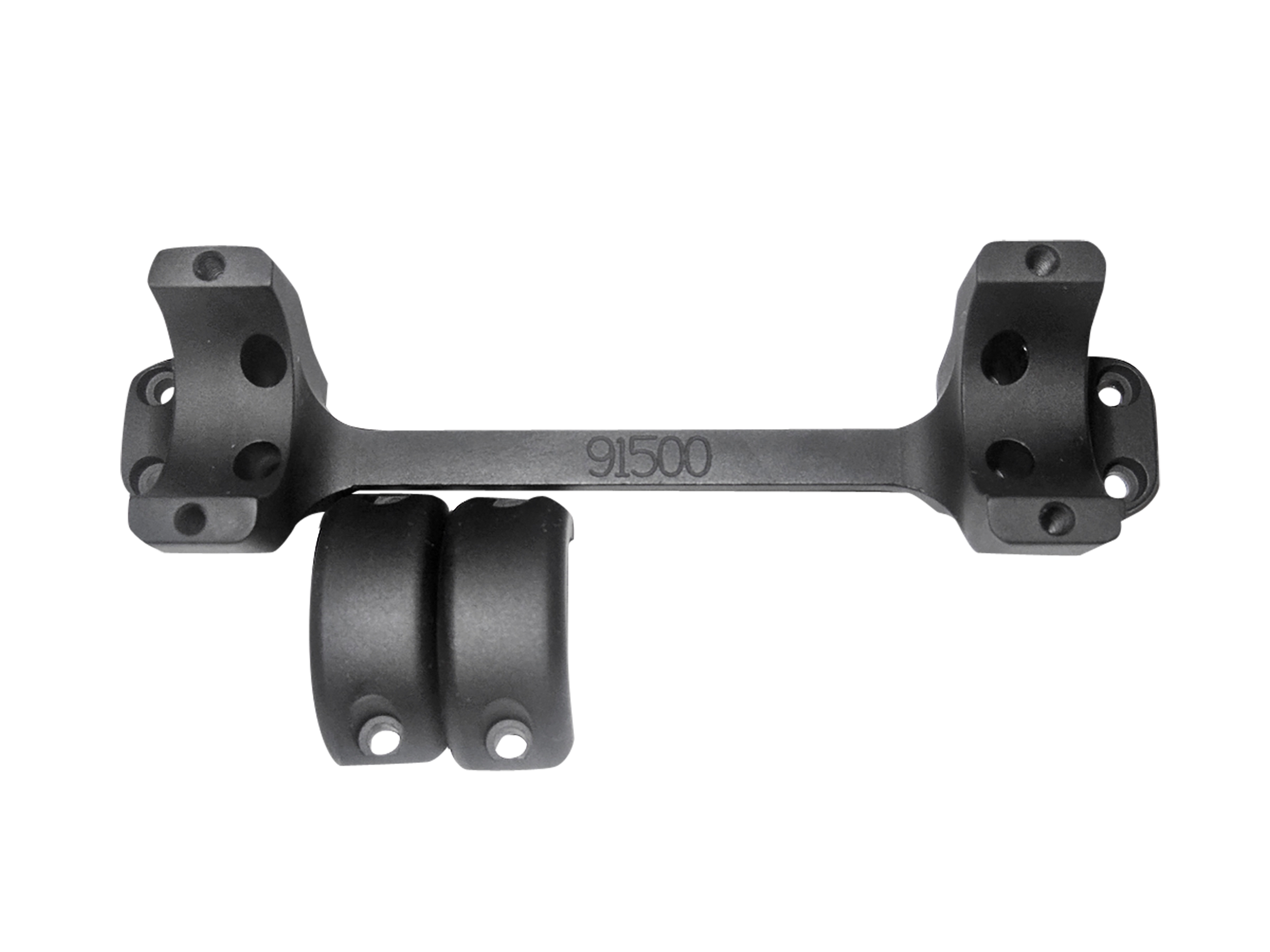 DNZ 91500 Game Reaper Scope Mount/Ring Combo Matte Black 1" Tube, Fits Browning X-Bolt Long Action Rifle, Medium Rings