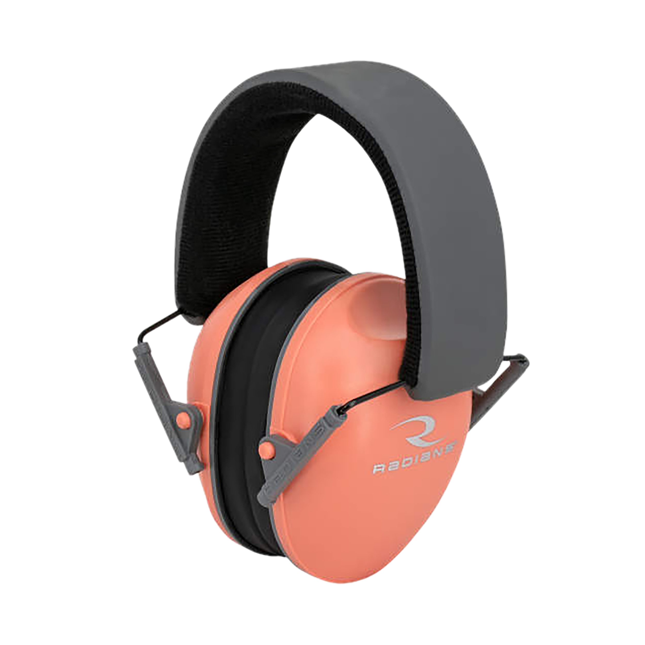 Radians LS0830CS Lowset Passive Muff 21 dB Over the Head Coral/Black Women 1 Pair