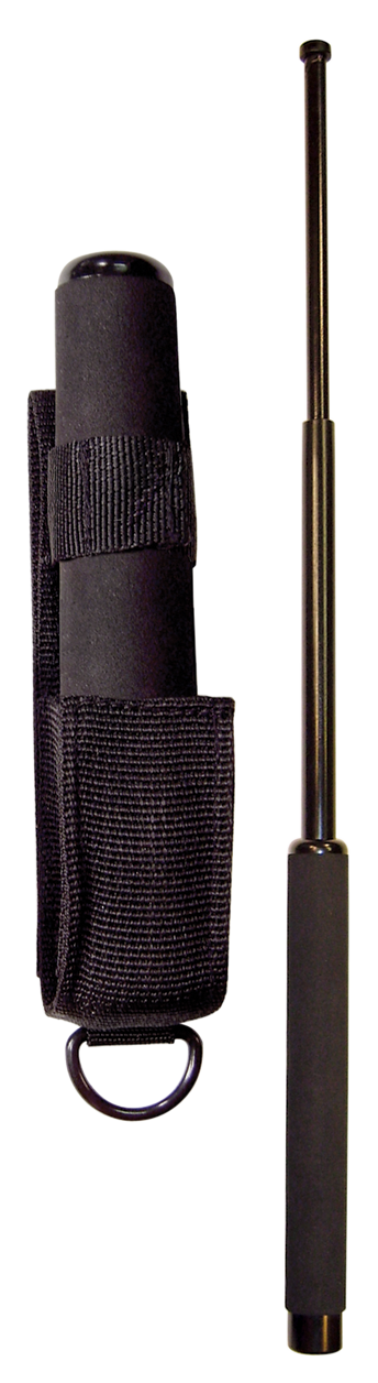 PSP NS26F Expandable 26" Steel w/Black Rubber Handle Includes Sheath
