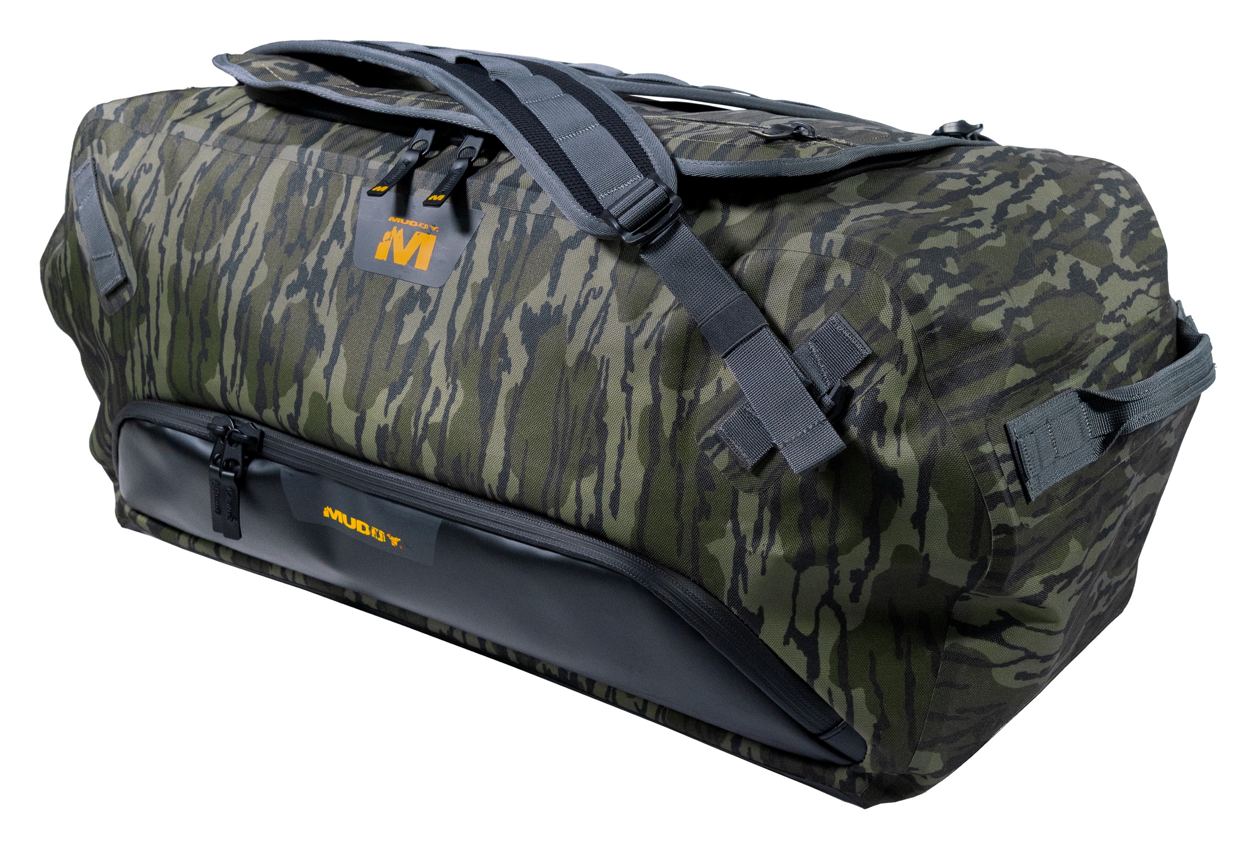 Muddy DV8 70L Waterproof Duffle Bag Mossy Oak Bottomland