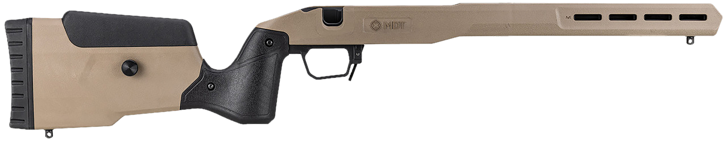 Mdt Sporting Goods Inc 105828FDE Field Stock FDE Polymer Fits Savage Short Action